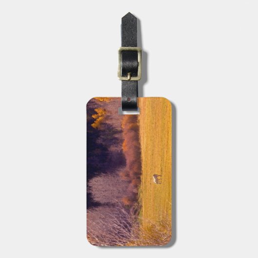 秋Iの馬 ラゲッジタグ (正面縦)