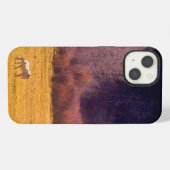 秋Iの馬 iPhoneケース (裏面横)