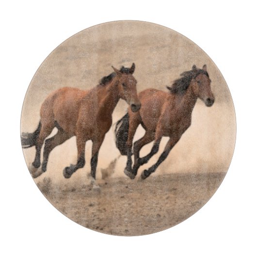 秋IIの馬 カッティングボード (正面)