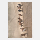 秋IIの馬 キッチンタオル (縦)