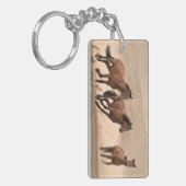 秋IIの馬 キーホルダー (正面左)