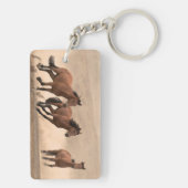 秋IIの馬 キーホルダー (裏面)