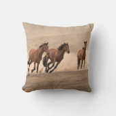 秋IIの馬 クッション (正面)
