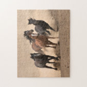 秋IIの馬 ジグソーパズル (縦)