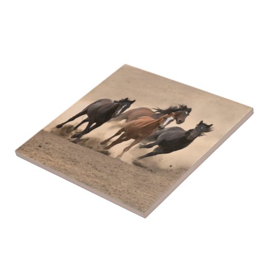 秋IIの馬 タイル (側面)