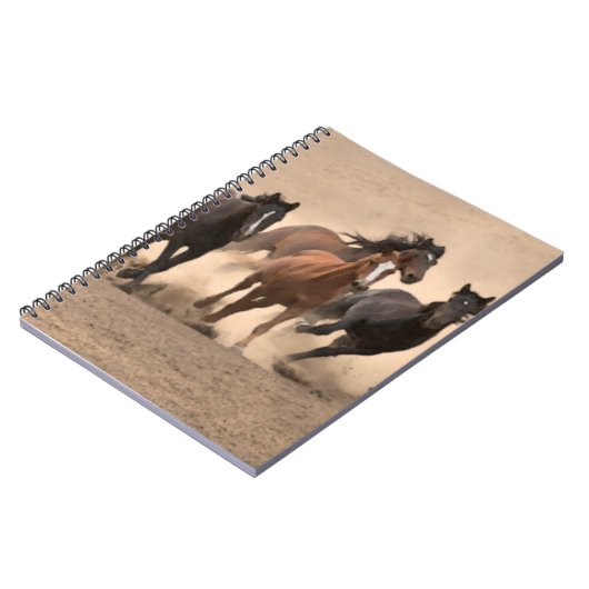 秋IIの馬 ノートブック (左側)