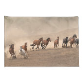 秋IIの馬 枕カバー (裏面-右)