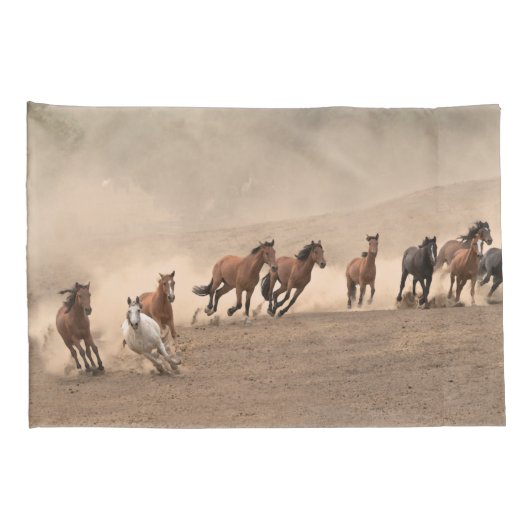 秋IIの馬 枕カバー (裏面-右)