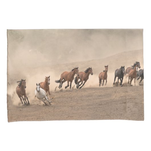 秋IIの馬 枕カバー (正面右)