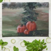 秋II キッチンタオル (折り畳み)