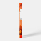 秋iPhone 14スリムフィットケース、光沢 iPhoneケース (左側面)