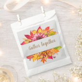 秋LeavesBouquetカスタマイズ フェイバーバッグ (クリップ留めされた状態)