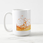 秋Mug2 コーヒーマグカップ (左)