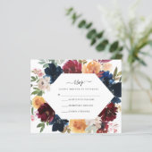 秋RSVPカード |予算 (スタンド正面)