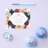 秋RSVPカード |予算 チラシ (シングル)