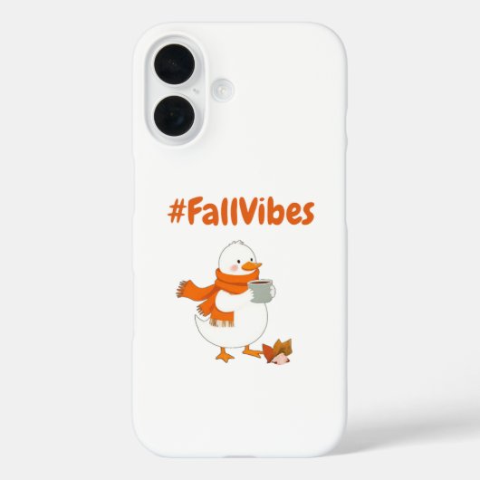 秋Vibes iPhone 16ケース Case-Mate iPhoneケース (裏面)
