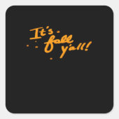 秋Y'allベーシックカジュアル スクエアシール (正面)