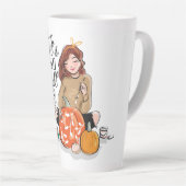 秋Y'all カフェラテマグ (右アングル)