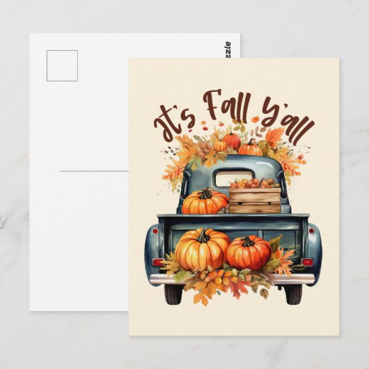 秋Y'all ポストカード (正面/裏面)