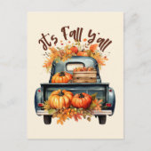 秋Y'all ポストカード (正面)