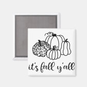 秋Y'all マグネット (正面/裏面)