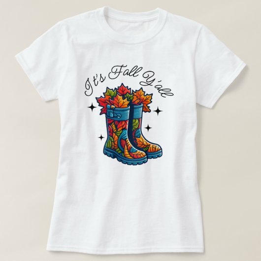 秋Y'all | 秋季 | カボチャ Tシャツ (デザイン正面)