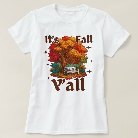 秋Y'all | 秋季 | カボチャ Tシャツ (デザイン正面)