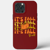 秋Y'all happy Thanksgivingだ Case-Mate iPhoneケース (裏面)