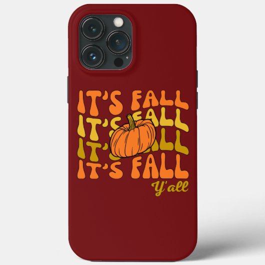 秋Y'all happy Thanksgivingだ Case-Mate iPhoneケース (裏面)