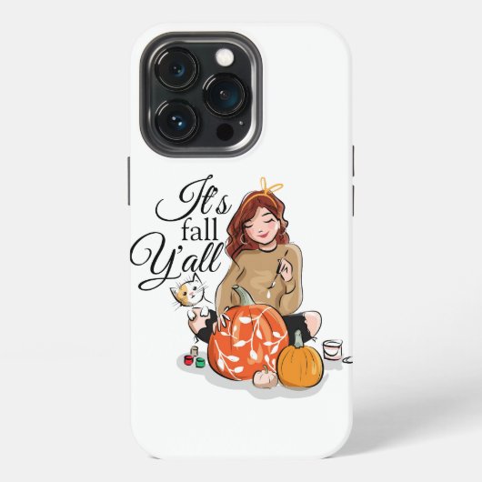 秋Y'all iPhone 13 Proケース iPhoneケース (裏面)