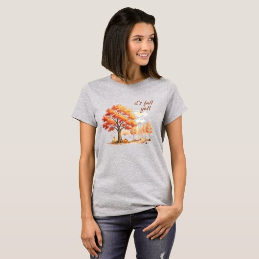 秋Y'all Tシャツ (正面フル)