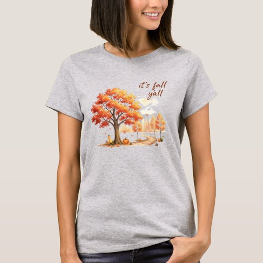 秋Y'all Tシャツ (正面)