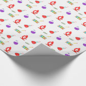 科カッコいい学パターン ラッピングペーパー (角)