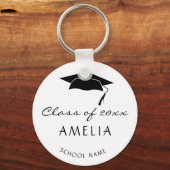 科モダン名卒業 キーホルダー (正面)