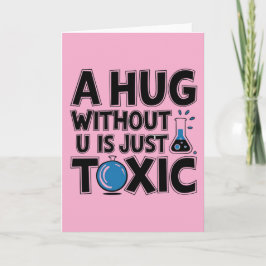 科学おたくバレンタイン科学者化学生 カード