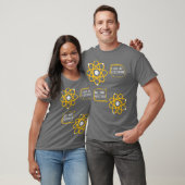 科学おたく物理ジョーク化学ギークユーモア Tシャツ (ユニセックス)
