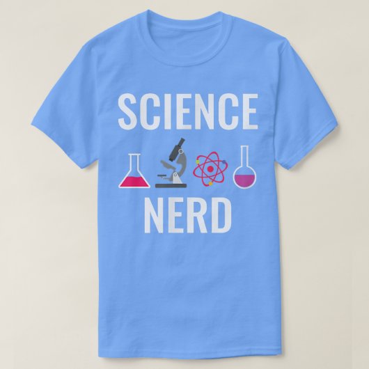 科学おたく Tシャツ (デザイン正面)