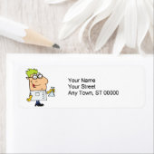 科学おもしろいおたく漫画 ラベル (インサイチュ)