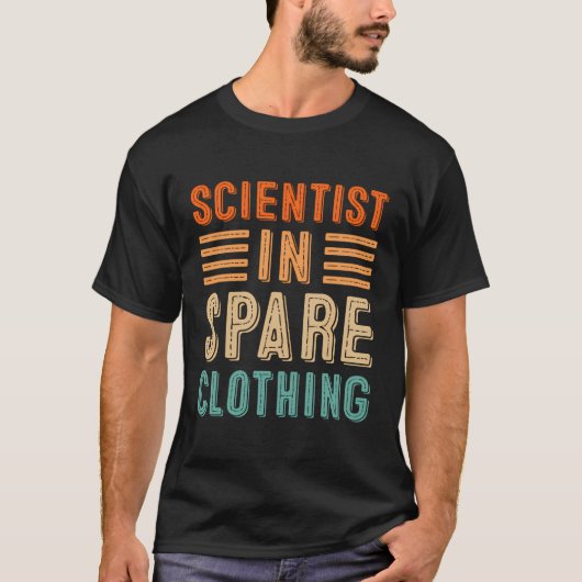 科学おもしろいおたく物理数学ギークグラフィックサイエン Tシャツ (正面)