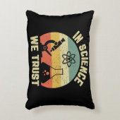 科学おもしろいシャツ物理学生物学の贈り物 アクセントクッション (正面(垂直))