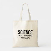 科学おもしろいスローガンTote Bag トートバッグ (裏面)