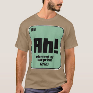 科学おもしろい化学動機おたく素子Ge Tシャツ