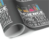 科学おもしろい化学Tシャツおたく ラッピングペーパー (ロールコーナー)