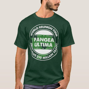 科学おもしろい地球プレート地質学会 Tシャツ