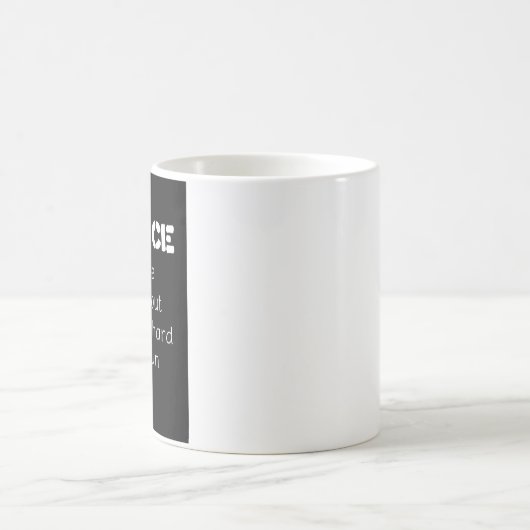 科学おもしろい愛好家のためのサイエンスマグカップ – "The Gift" コーヒーマグカップ (中央)