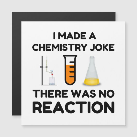 科学おもしろい愛好家の化学のジョーク (正面/裏面)