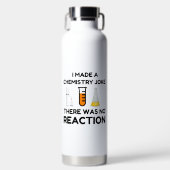 科学おもしろい愛好家の化学のジョーク ウォーターボトル (正面)