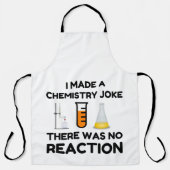 科学おもしろい愛好家の化学のジョーク エプロン (正面)