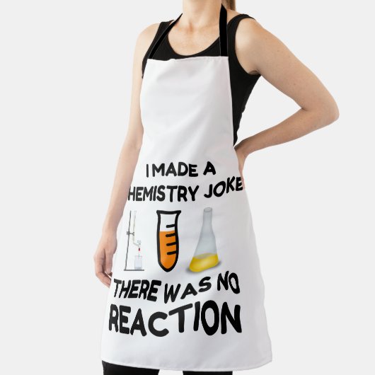 科学おもしろい愛好家の化学のジョーク エプロン (インサイチュ)