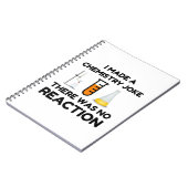 科学おもしろい愛好家の化学のジョーク ノートブック (左側)